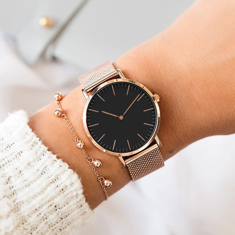 Top Brand Luxury Watches Women - Mesh Stainless Strap ulasan dan harga