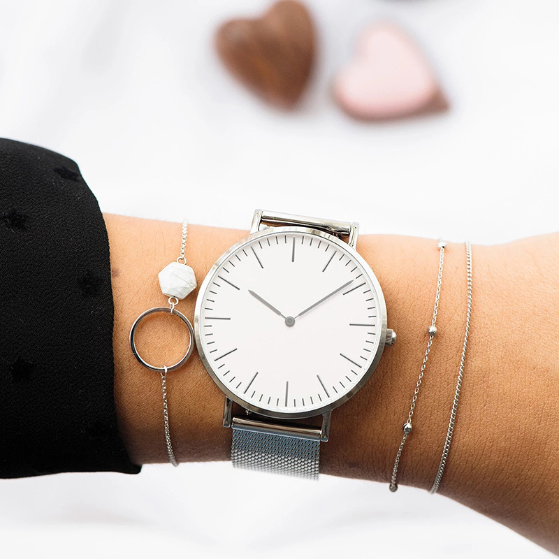 Top Brand Luxury Watches Women - Mesh Stainless Strap ulasan dan harga