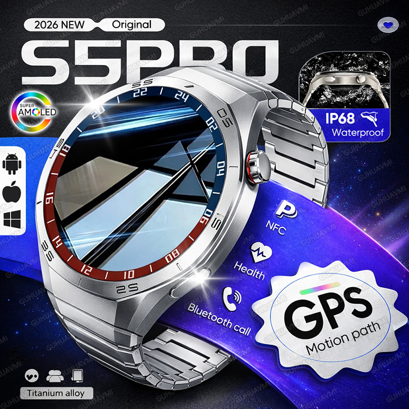2026 New GPS path Smart Watch  - Smartwatch Premium Watches For Men ulasan dan harga