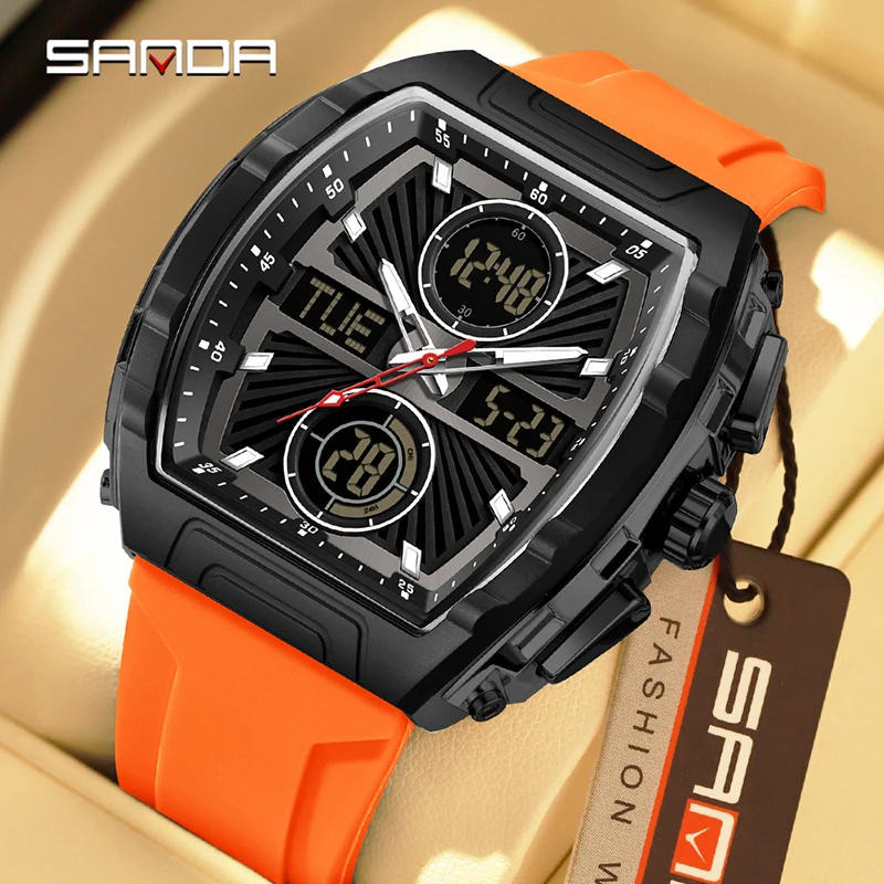 SANDA New Fashion Trend Men's  - Smartwatch Trending Watches For Men ulasan dan harga