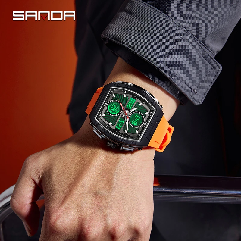 SANDA New Fashion Trend Men's  - Smartwatch Trending Watches For Men ulasan dan harga