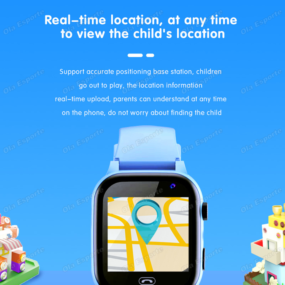 2027 Kids 5G Smart Watch GPS S - Smartwatch Digital Watches For Kids ulasan dan harga
