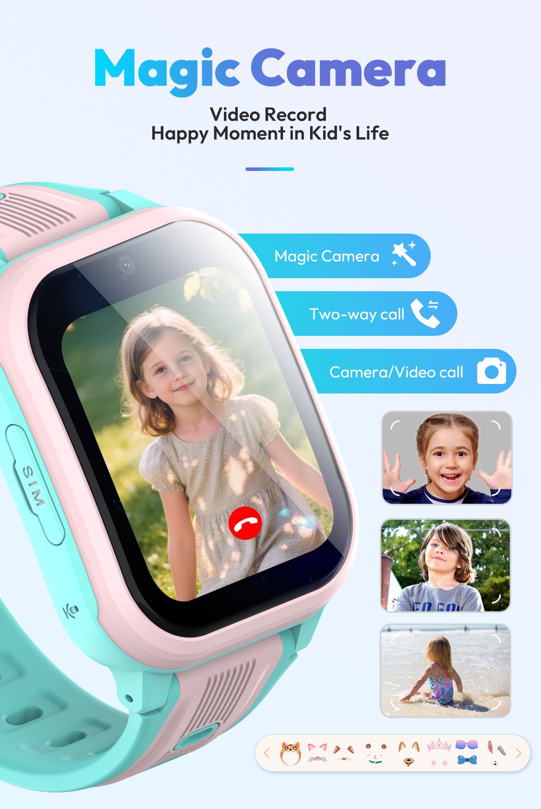 KT41 Smart Watch - 4G Phone Ch - Smartwatch Watches Gift For Boys On Birthday ulasan dan harga