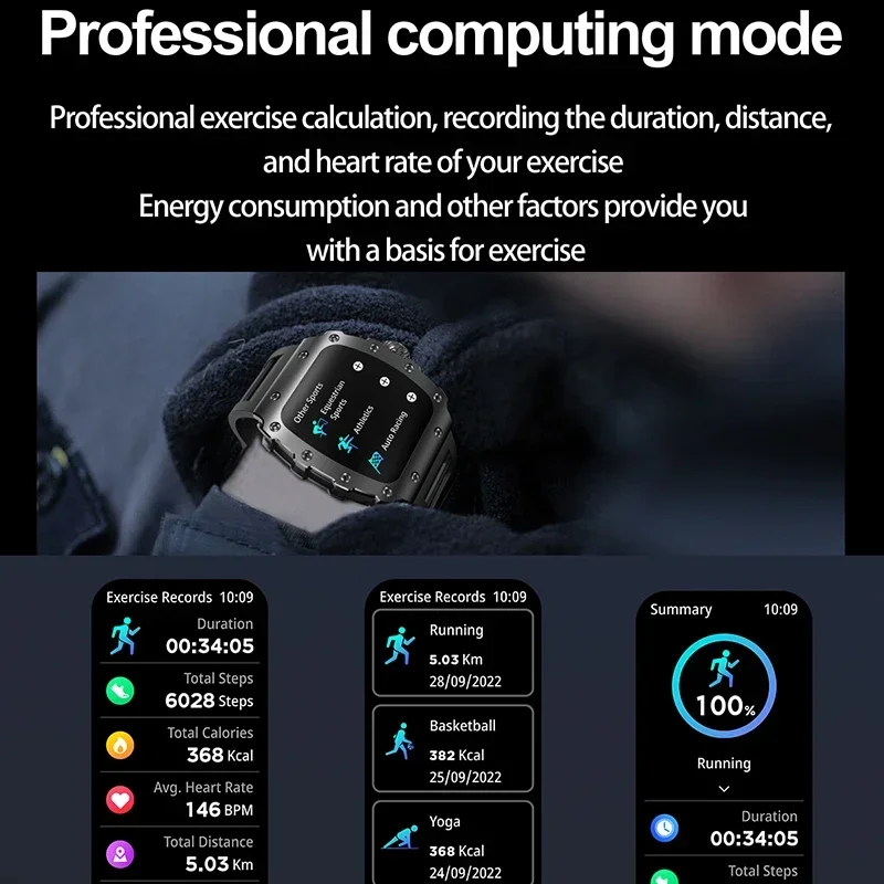 New Trend Smart Watch 1.76 inc - Smartwatch Trending Watches For Men ulasan dan harga