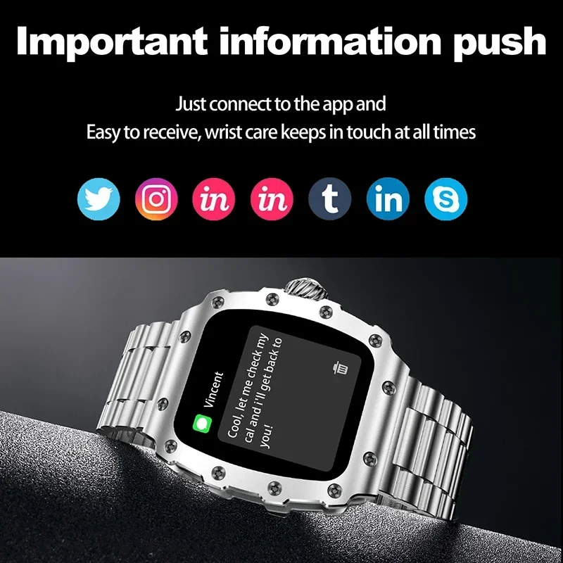 New Trend Smart Watch 1.76 inc - Smartwatch Trending Watches For Men ulasan dan harga