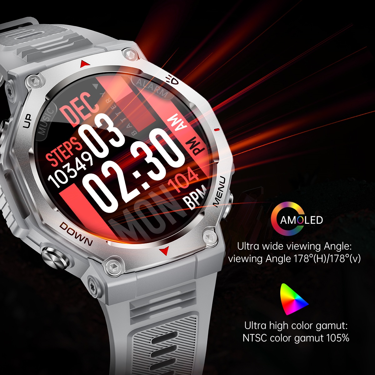 2025 New For Xiaomi Military G - Watch Vs Smartwatch ulasan dan harga