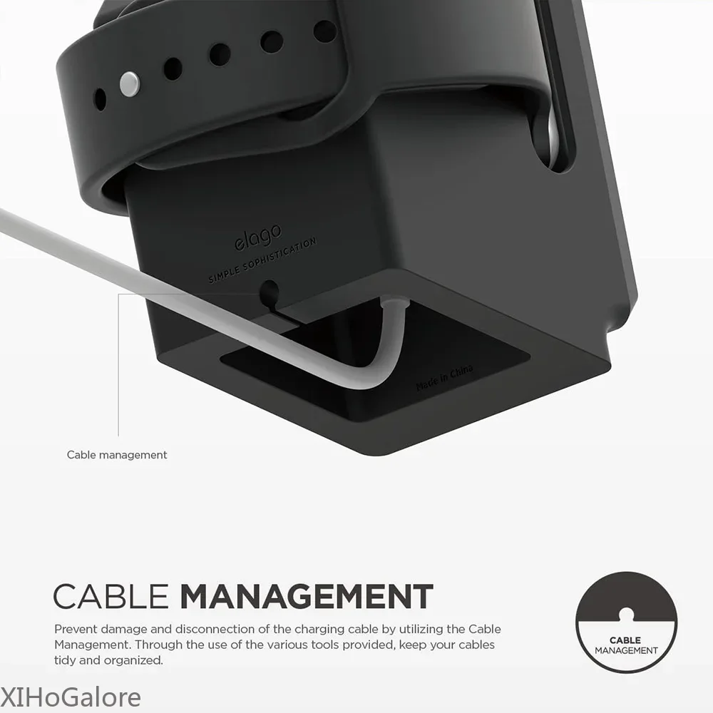Retro Computer Pattern Silicon - Watch Charging Dock ulasan dan harga
