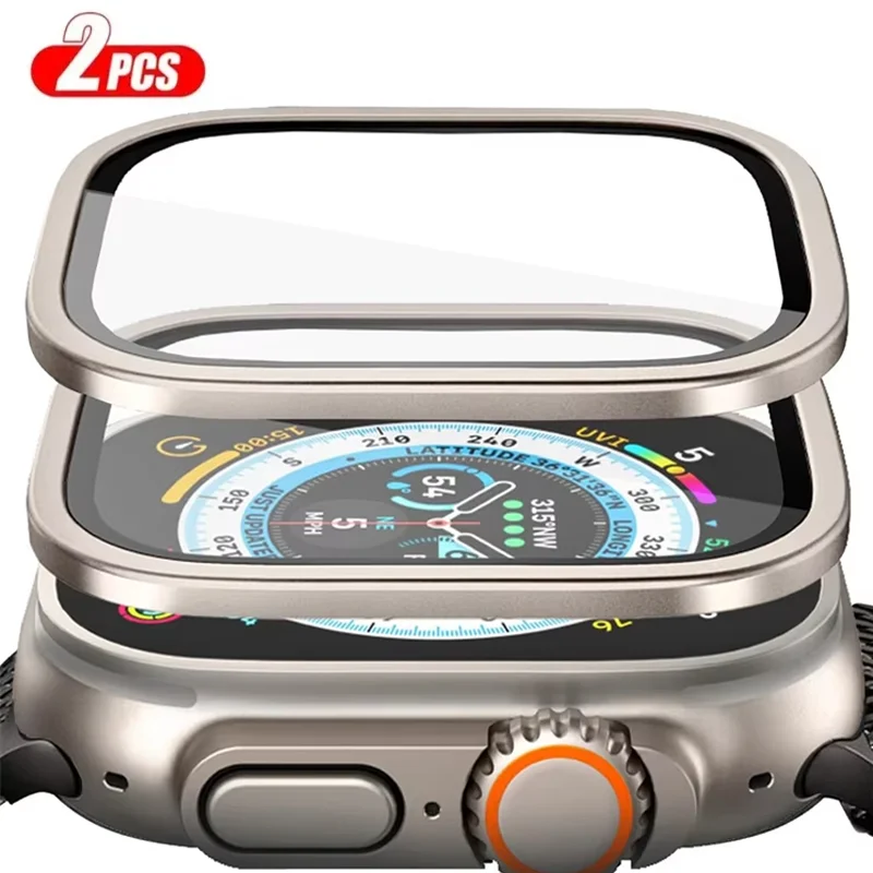 Aluminium Alloy Case+Tempered  - Smartwatch Apple Watches For Women ulasan dan harga
