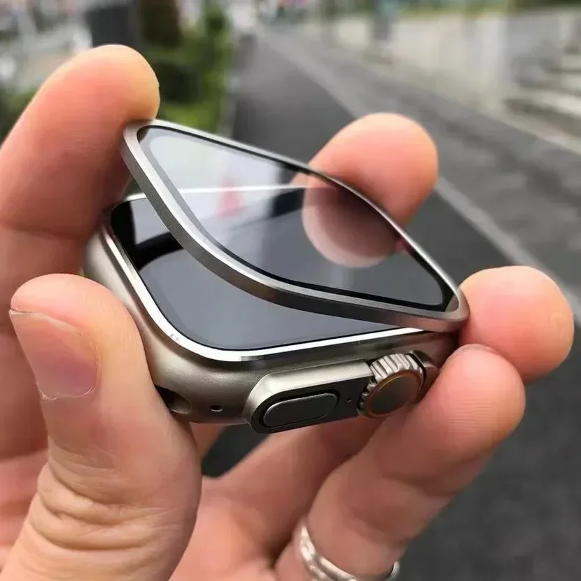 Aluminium Alloy Case+Tempered  - Smartwatch Apple Watches For Women ulasan dan harga