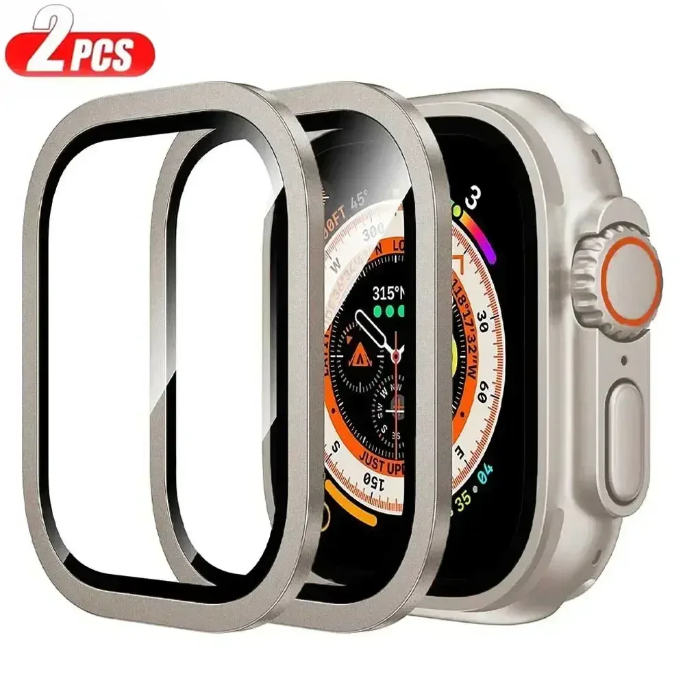 Aluminium Alloy Case+Tempered  - Smartwatch Apple Watches For Women ulasan dan harga