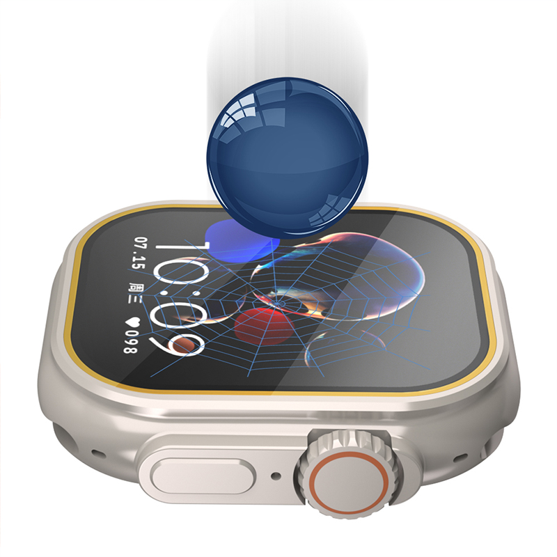 Silk Print Tempered Glass Film - Smartwatch Apple Watches For Women ulasan dan harga