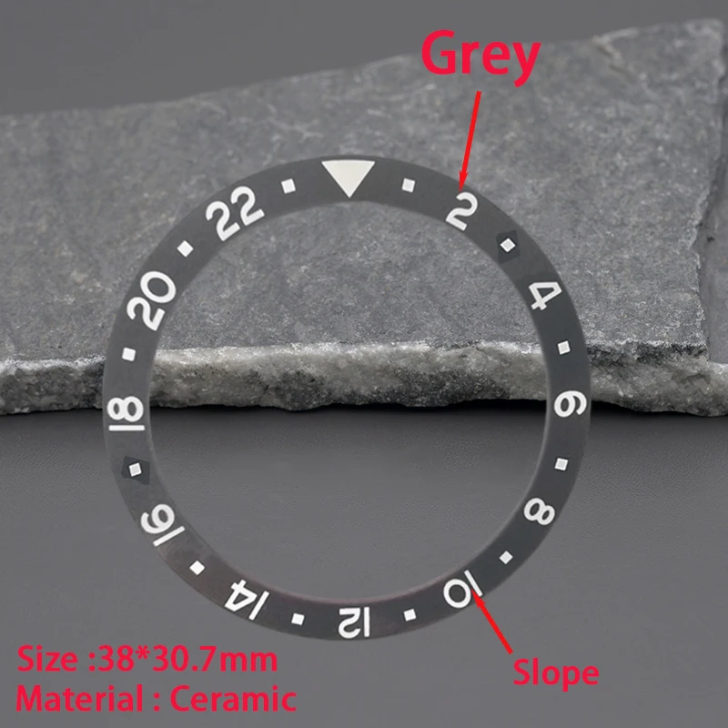 38*30.7mm Imitation Meteorite  - Watch Bezel Insert ulasan dan harga