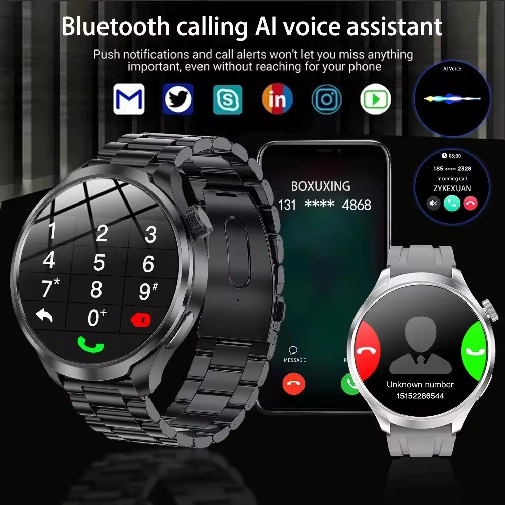 2026 New BOXUXING Outdoor Spor - Smartwatch Watches For Men With Gps ulasan dan harga