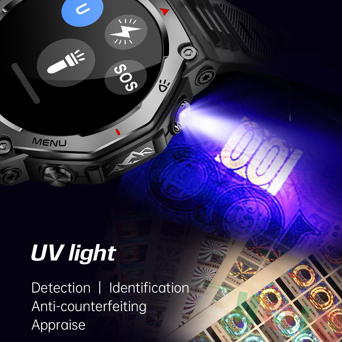 VWAR T-Rex Ultra Smart Watch w - Watch Vs Smartwatch ulasan dan harga