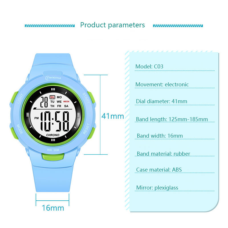 UTHAI Kids Watches Sports Fash - Smartwatch Digital Watches For Kids ulasan dan harga